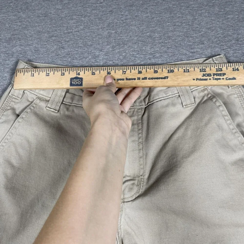 Carhartt Carpenter Pants Mens 30x32 (27x30) Beige Cotton Straight Workwear